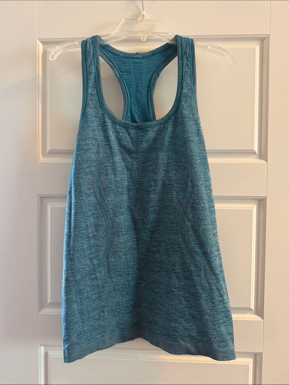 lululemon athletica Teal Space-Dye Racerback Tank